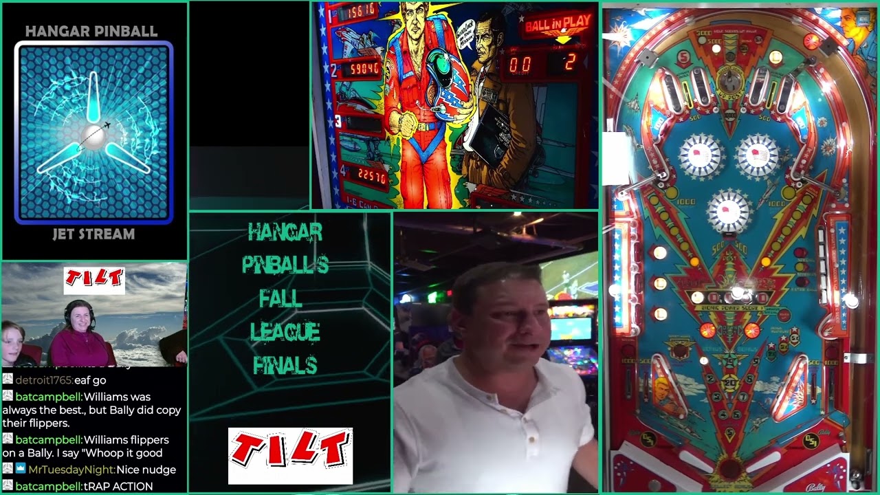 Hangar Pinball's Fall-ish League Final (Six Million Dollar Man) A Finals