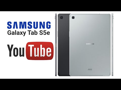 Galaxy Tab S5e Samsung's thinnest and lightest tablet ever made