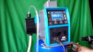 Wiring a leak detector alarm on a qdos pump