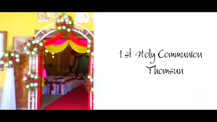 Thomson Rex 1st holy communion 2017