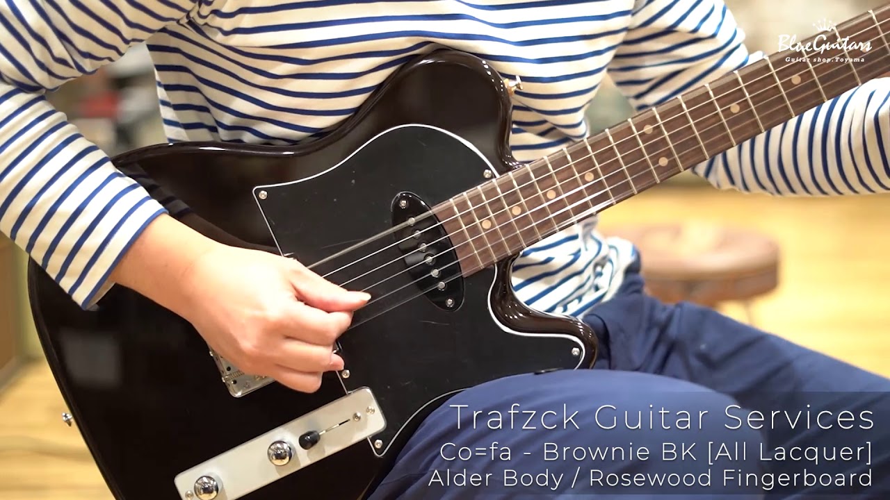 Blue Guitars - Trafzck Guitar Services / Co=fa - Brownie BK [All ...