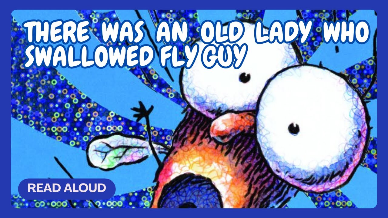 🪰 There Was an Old Lady Who Swallowed Fly Guy | Read Aloud for Kids | Storytime