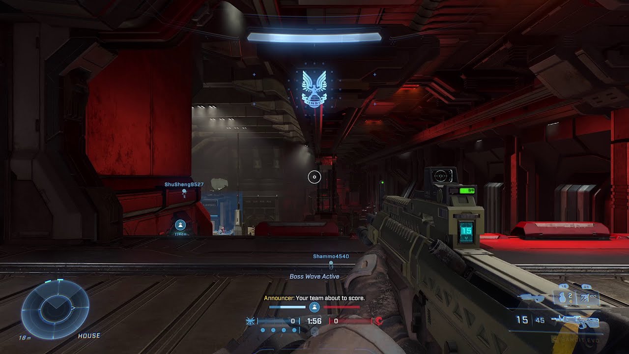 HALO INFINITE KING OF THE HILL FIREFIGHT ON HOUSE OF RECKONING - YouTube