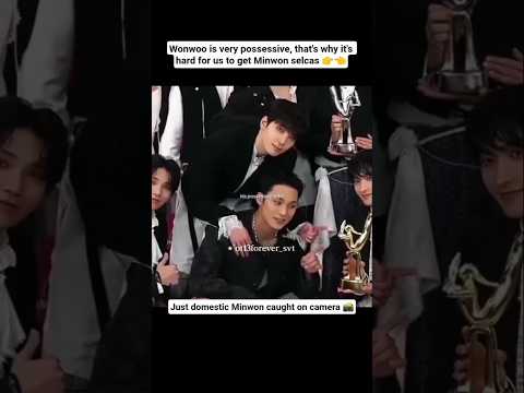 Not Delulu If Minwon Act Like This Every Time Wonwoo Mingyu Minwon Seventeen Kpop Fyp 