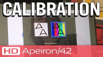 Calibration, HD Apeiron/42 – Contex large format scanning