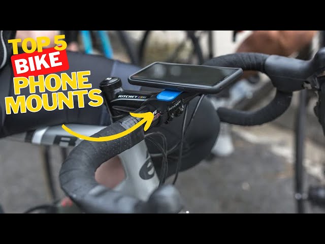 Tested brutally! Bicycle smartphone handlebar mounts 