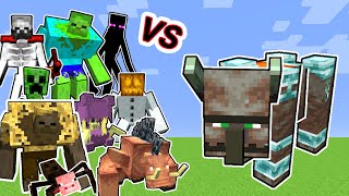 Ravager Vs. Mutant Beasts and More Mutants in Minecraft