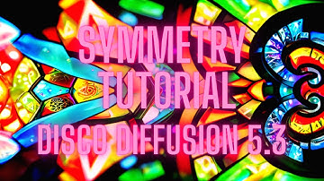 SYMMETRY! | DISCO DIFFUSION TUTORIAL W/ STUNNING 3D AI ART ANIMATIONS!