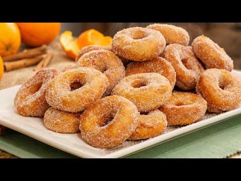Fried Orange Doughnuts - Traditional Recipe