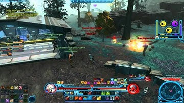 SWTOR 1.2 pvp Commando gameplay
