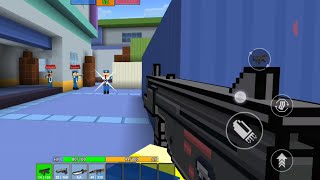 Cops And Robbers - 3D Pixel Craft Gun Shooting Games screenshot 5