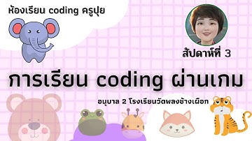 03 CODING อนุบาล 2 สัปดาห์ที่ 3