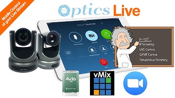 Controlling your Live Stream Production Remotely from any Smartphone or iPad with vMix