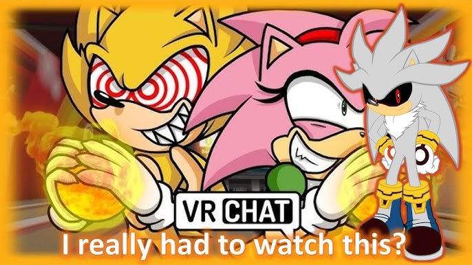 SONIC EXE AND FLEETWAY GO ON A DATE IN VR CHAT FEAT SILVER 