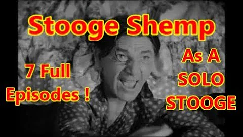 Three Stooge's Shemp Howard Comedy Marathon, 7 Ful...