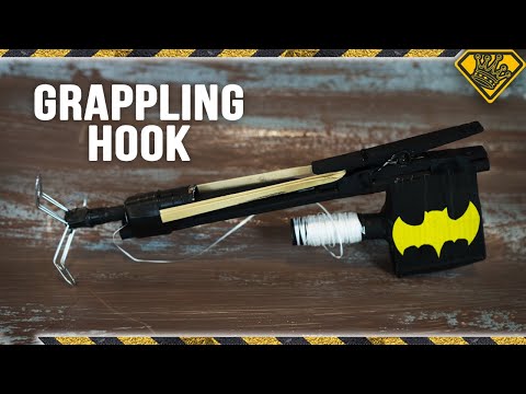 DIY Batman Grappling Hook! TKOR Batman Grapple Gun Project!