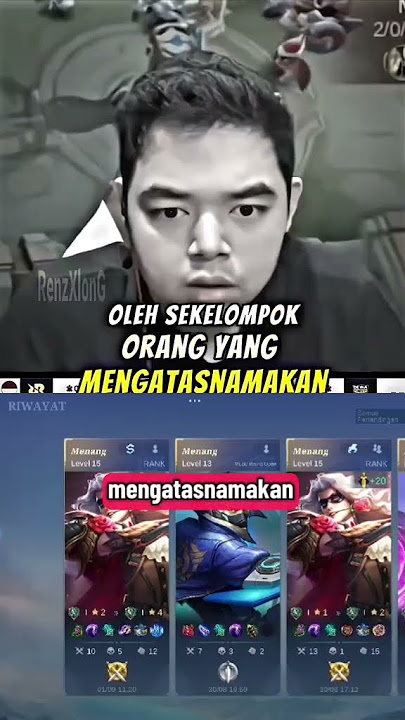 tim rrq Hoshi vs everybody #mobilelegends #anomali #rrqhoshi #beras #mpl