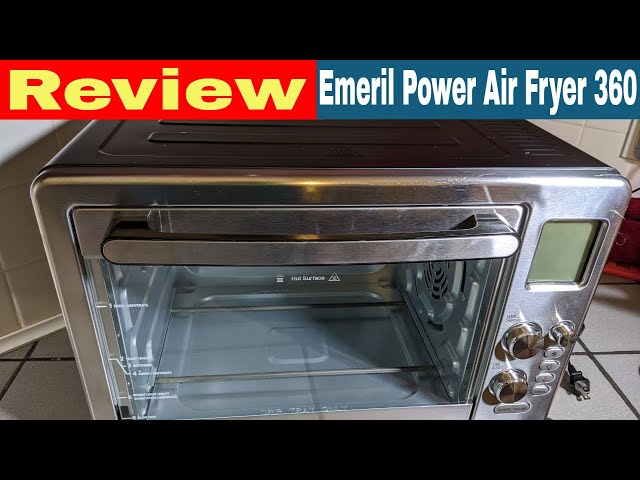  Emeril Lagasse Power Air Fryer 360 Max XL Family Sized Better  Than Convection Ovens Replaces a Hot Air Fryer Oven, Toaster Oven,  Rotisserie, Bake, Broil, Slow Cook, Pizza, Dehydrator & More.