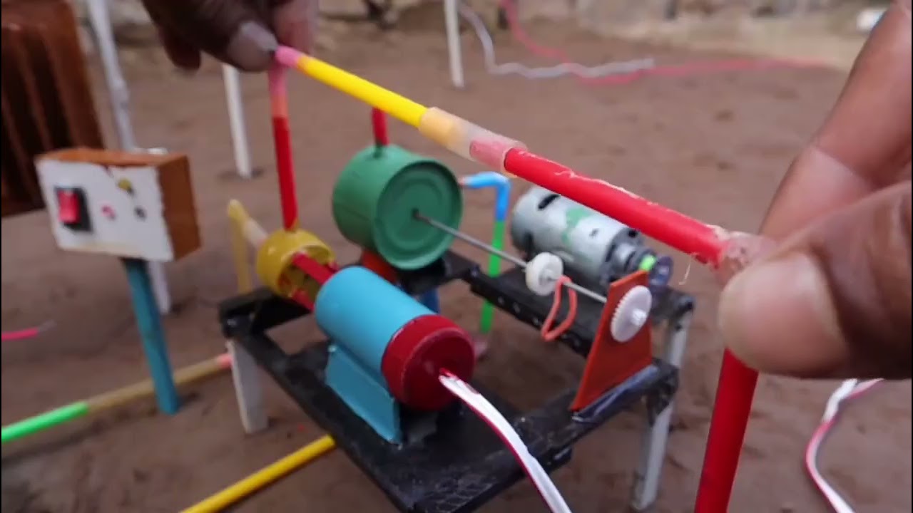Drip Irrigation System | Electric Water Pump | Dual-Motor Pump Science Project! 