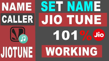 How To Set Name Jio Caller Tune In Jio Sim | जियो सिम में अपने नाम की कॉलर ट्यून कैसे लगाएं? Jio4G