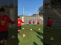 Soccer Drill "SORRENTO FIRST TOUCH ACTIVATION"💯⚽#shorts