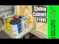 EASY DIY Slide Out Cabinet Trays - 167