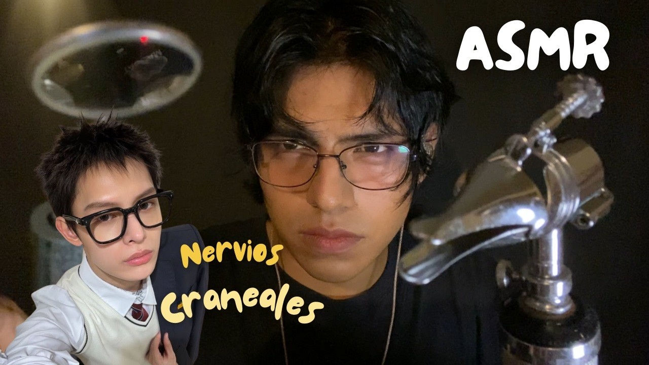 ASMR roleplay | examen de NERVIOS CRANEALES a un IDOL 🌟