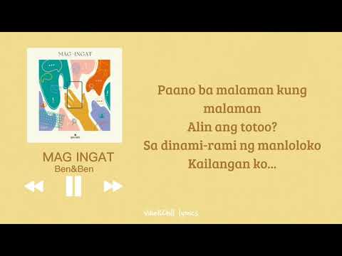 Ben&Ben Mag-ingat lyrics An advocacy song for internet safety