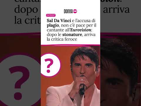 Video Sal Da Vinci e l’accusa di plagio, non c’è pace per il cantante:dopo le stonature, arriva la critica