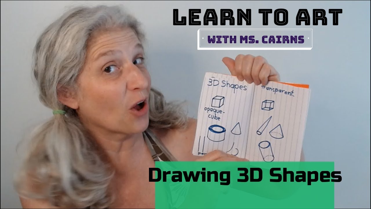 LTA How to Draw 3D Shapes - YouTube