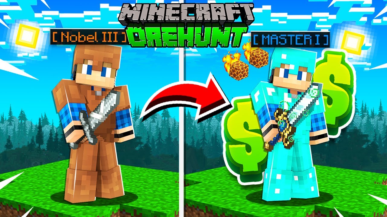 FASTEST and BEST WAY TO RANKUP! | Minecraft OreHunt