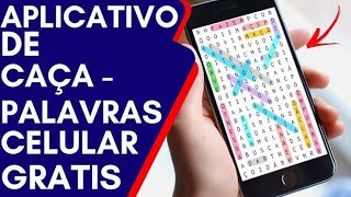 O MELHOR!! APLICATIVO DE JOGO  DE CAÇA-PALAVRAS PARA CELULAR 2020 screenshot 5