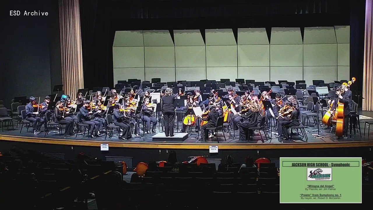 Jackson HS Orchestras Bridging Concert