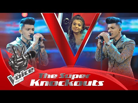 Chamindu Kaushal | Hama Deyak Pene (හැම දෙයක්) | The Super Knockouts | The Voice Teens Sri Lanka