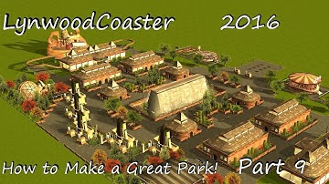 RCT3 How to make a good park (No Custom Scenery) Part 9 - Robot Arm