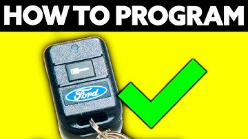 How To Program Ford Key Fob Push Button Start (2025)