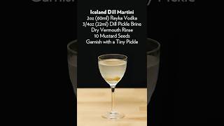 Iceland Dill Martini