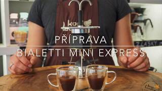 Italian Moka Pot Prepare Mini Express 