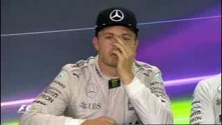 F1 Title Decider: Rosberg and Hamilton Reaction