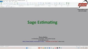 Sage Estimating w/ eTakeoff Dimension Premier & Bridge. #BEST INTEGRATED  FAST & EASY #estimating