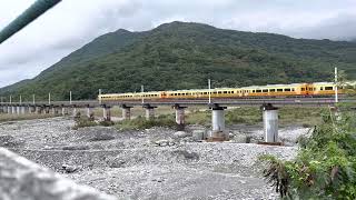 台鐵8794B次EMU300型試運轉通過(木瓜溪橋)