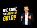 Anonymes Tafelgeschäft - Gold anonym kaufen 2021 - Peter Erker Kempten