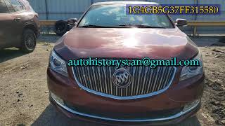 1G4GB5G37FF315580 Buick Lacrosse 2015