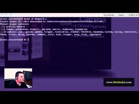 Install Drupal in 3 mins using Drush, Fake in Mac ...