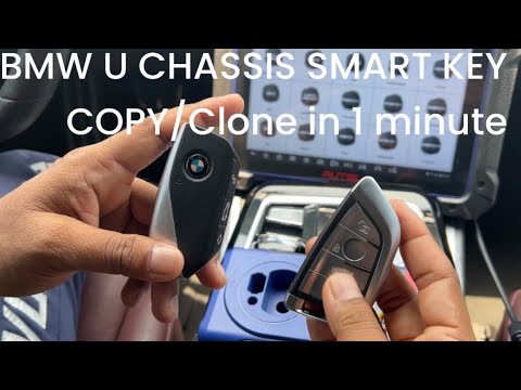 Autel IM608 Copy / Clone BMW U Chassis BCP Key Data with BDC3 Adapter