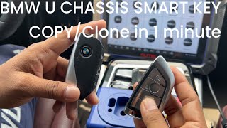 Autel IM608 Copy / Clone BMW U Chassis BCP Key Data with BDC3 Adapter