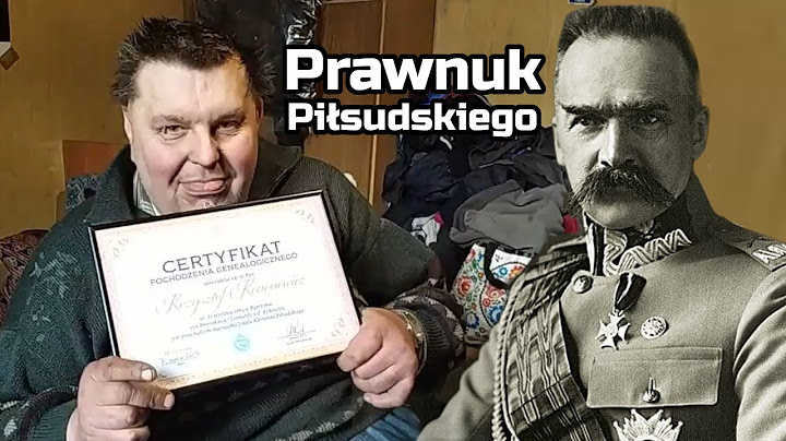 Kononowicz prawnukiem Piłsudskiego - dowód