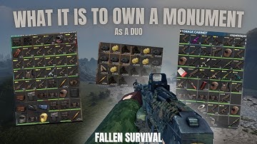 What it is to own a monument - Fallen Survival Movie