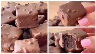 Double chocolate brownie bites !