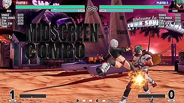 THE KING OF FIGHTERS XV:  ANGEL 1 Meter MidScreen Combo [kofxv]